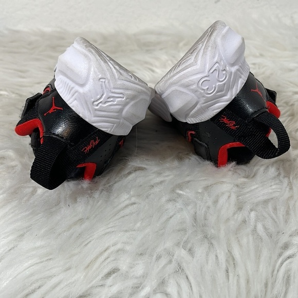 Nike Air Jordan Stay Loyal Black Red Bred DC7231-001 Toddler Baby Shoes 5C - Picture 11 of 15
